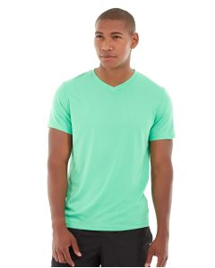 Atomic Endurance Running Tee (V-neck)-XL-Green