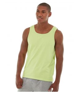 Tiberius Gym Tank-M-Yellow