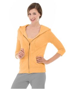 Selene Yoga Hoodie-M-Orange