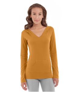 Eos V-Neck Hoodie-L-Orange