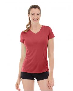 Gabrielle Micro Sleeve Top-XL-Red